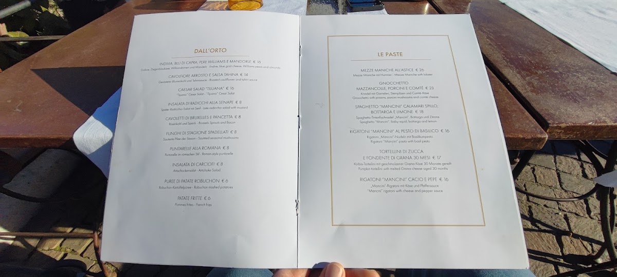 Menu Pavillon Restaurant Cafè & Suite-10