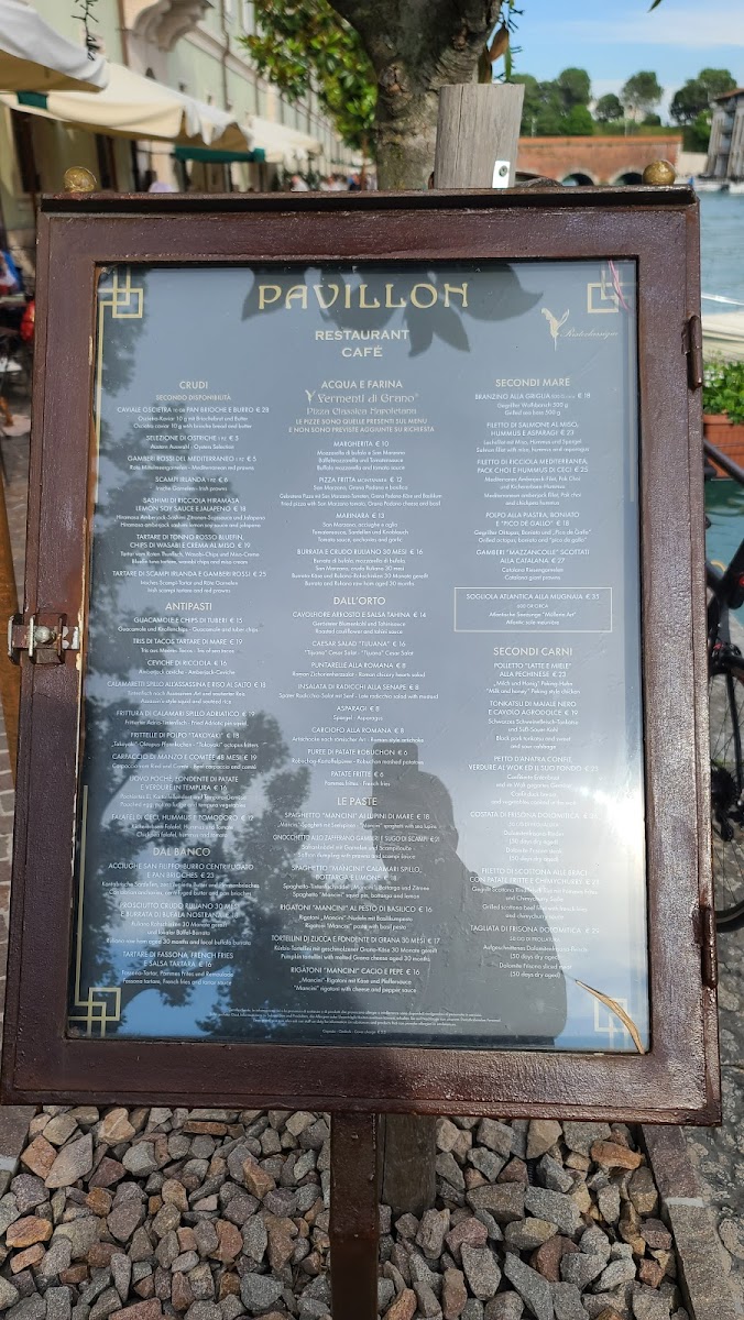Menu Pavillon Restaurant Cafè & Suite-9