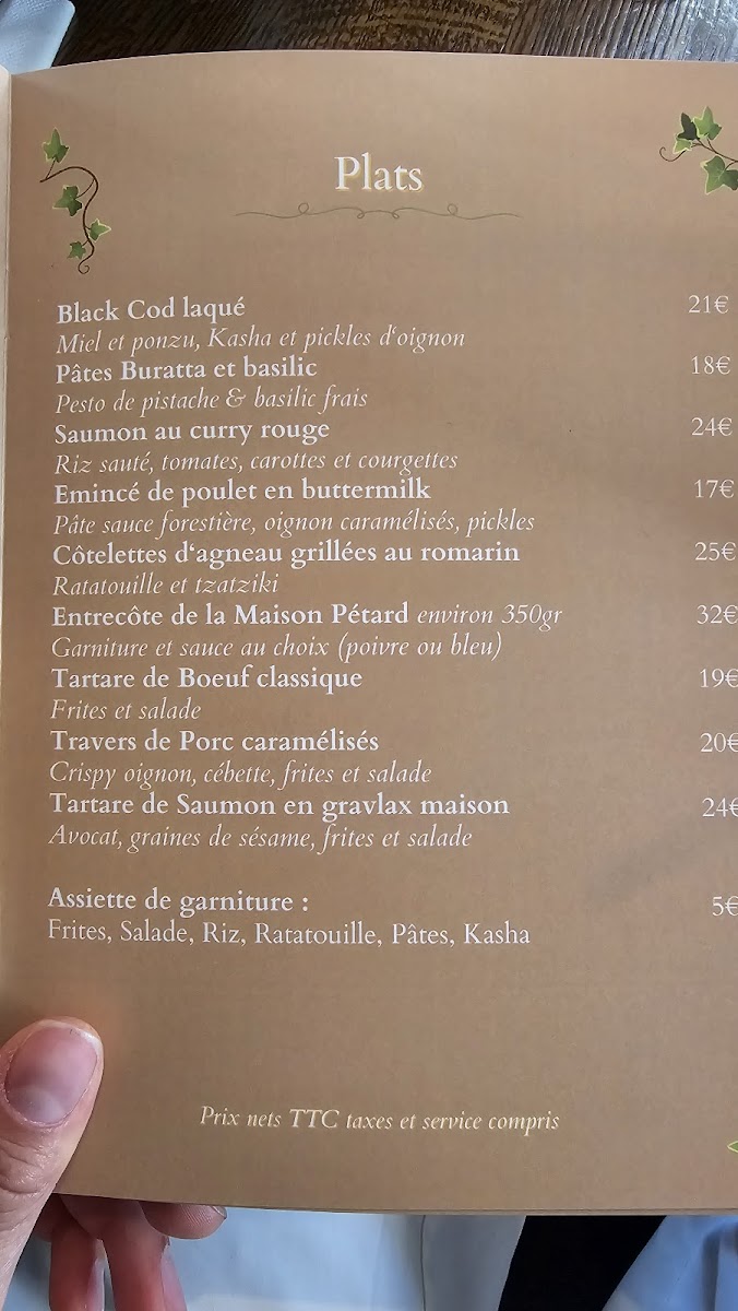 Menu Pavillon-2