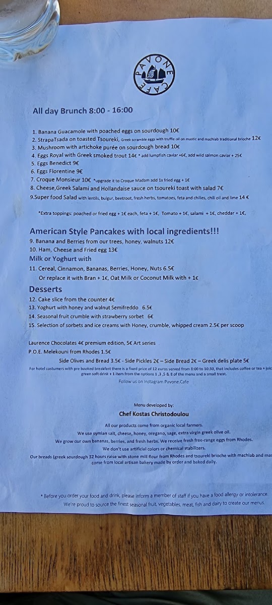 Menu Pavone Cafe-10