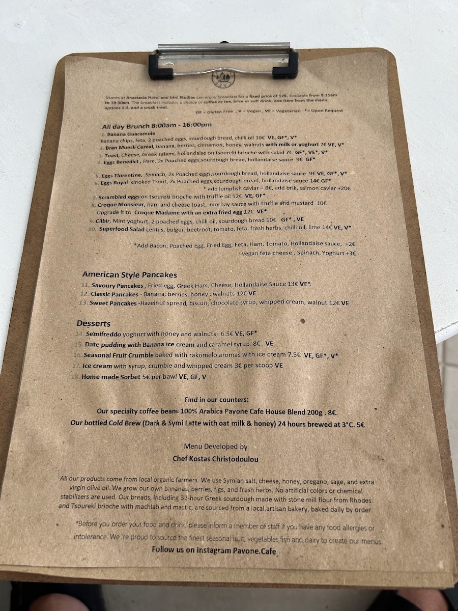 Menu Pavone Cafe-4