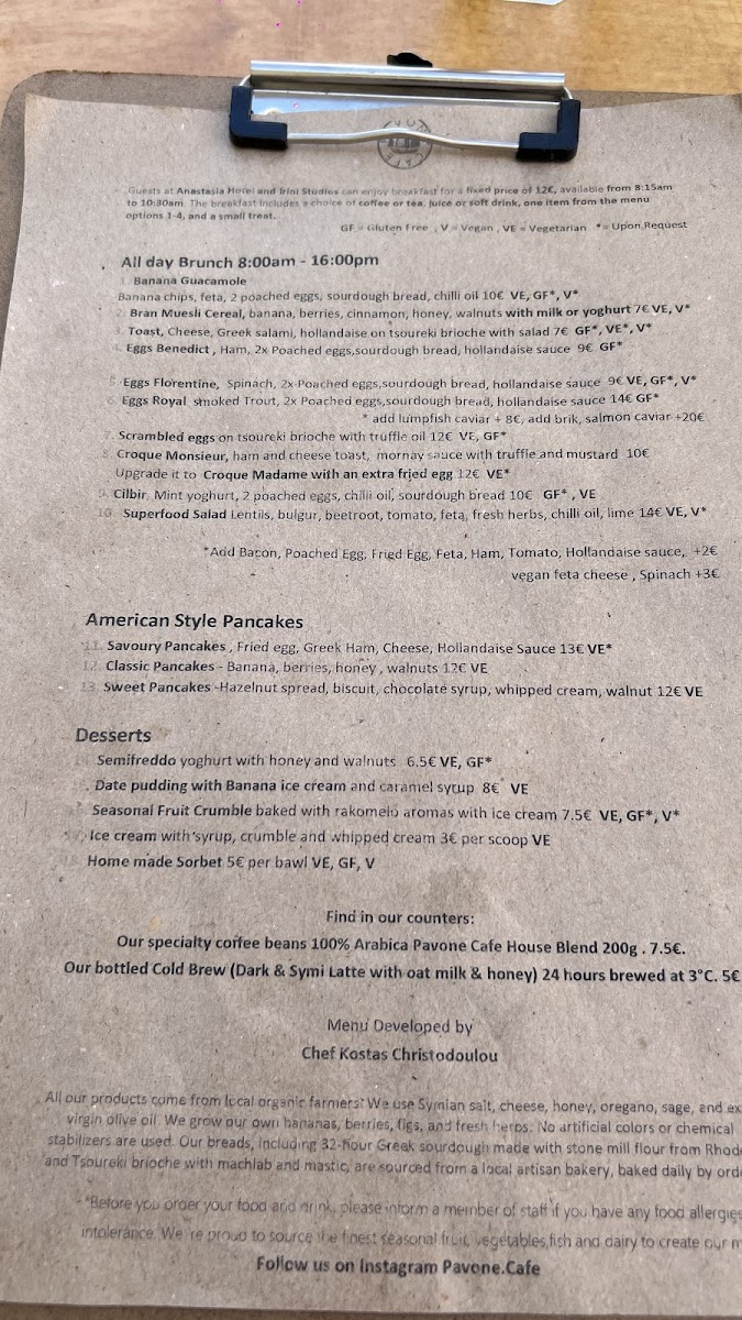 Menu Pavone Cafe-5