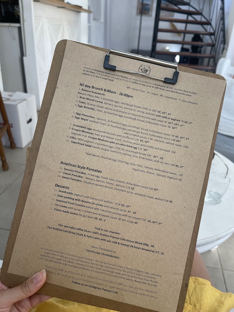 Menu Pavone Cafe-7