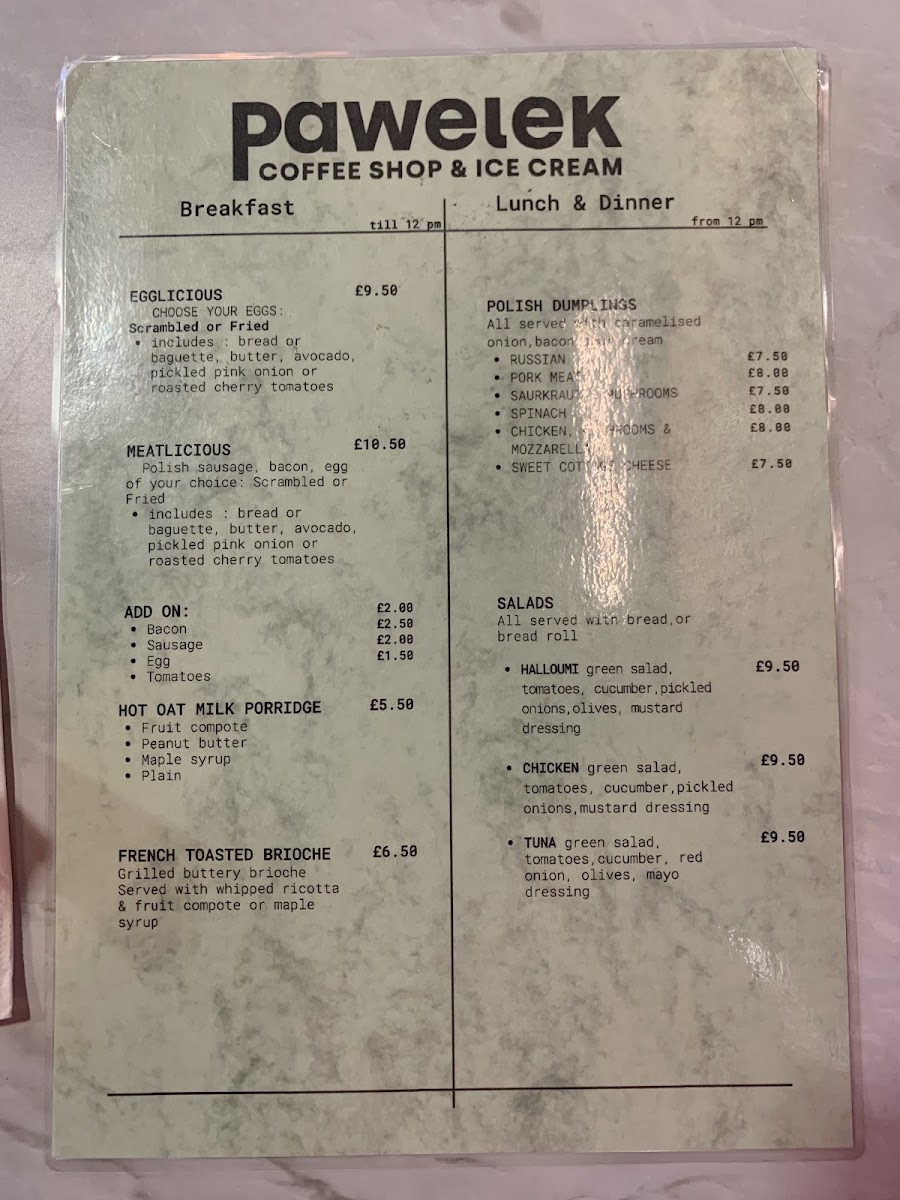 Menu Pawelek Coffee Shop & Ice Cream-3