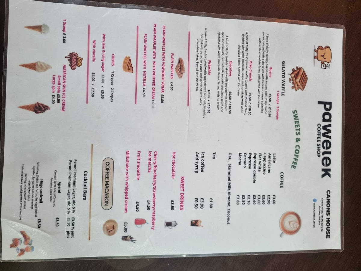 Menu Pawelek Coffee Shop & Ice Cream-6