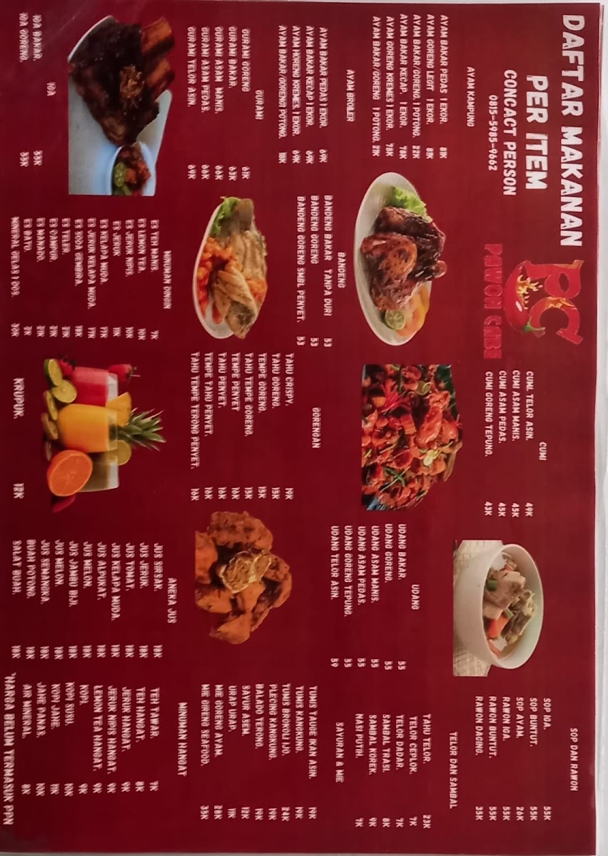 Menu Pawon Cabe - Gsk Pangsud-10