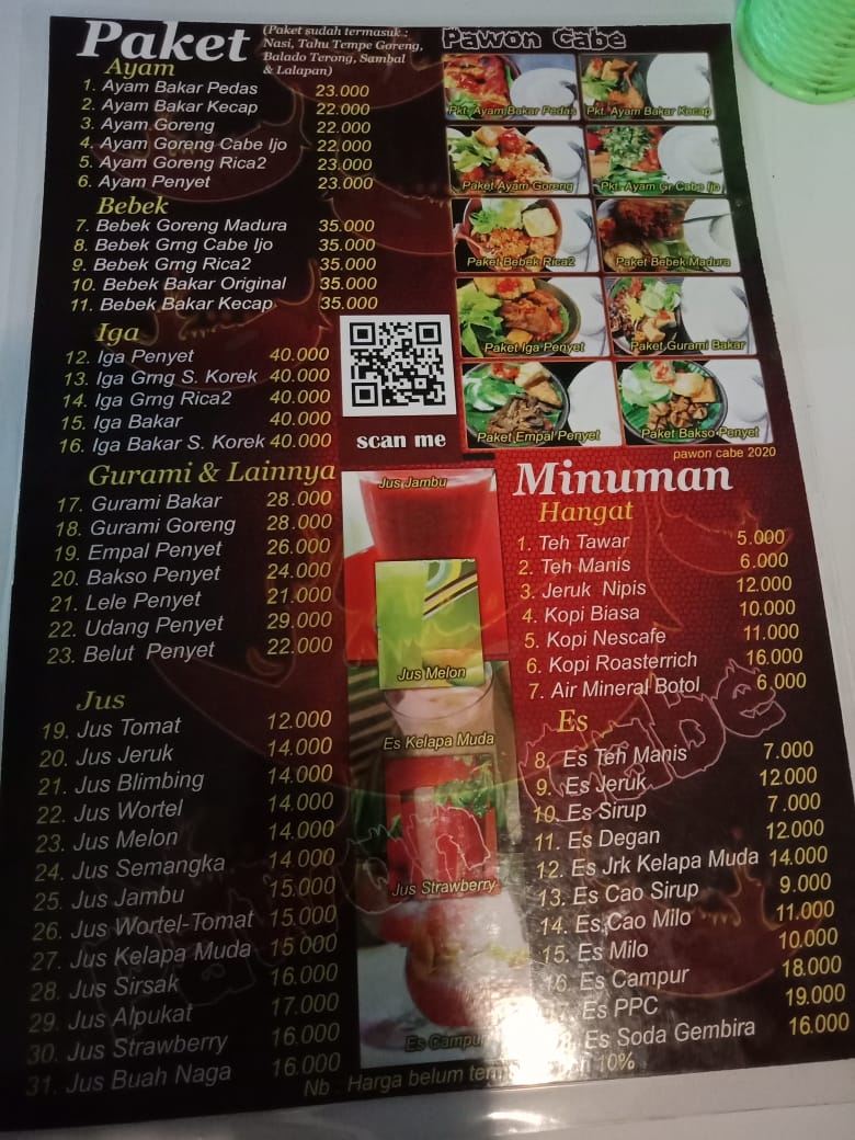 Menu Pawon Cabe - Gsk Pangsud-2