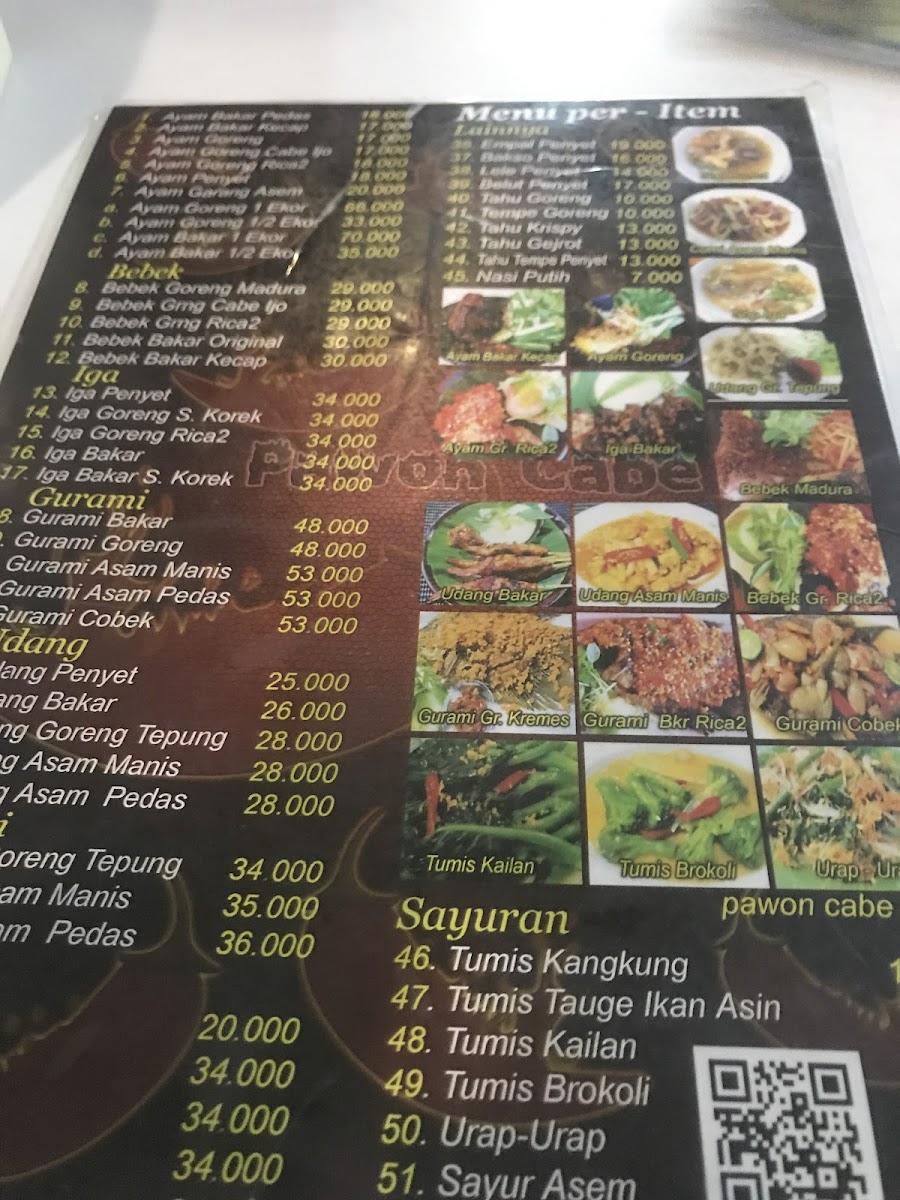 Menu Pawon Cabe - Gsk Pangsud-5
