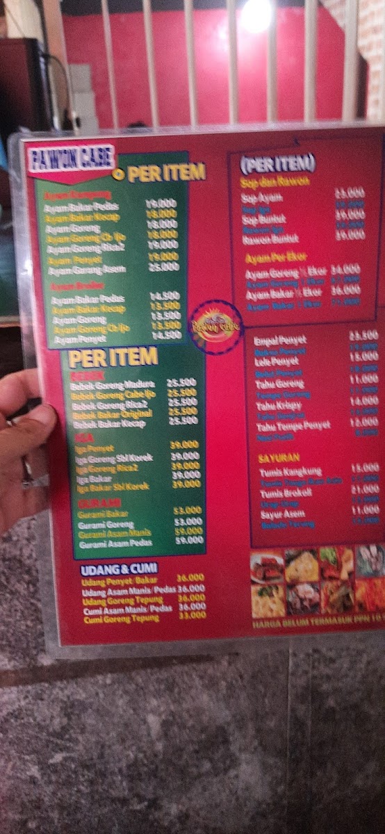 Menu Pawon Cabe - Gsk Pangsud-7