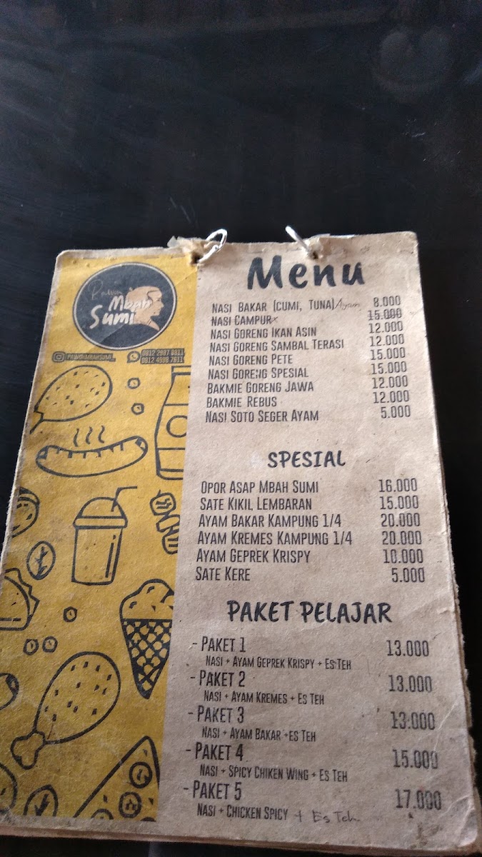 Menu Pawon Mbah Sumi-10