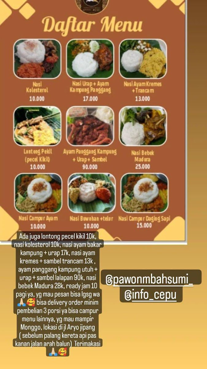 Menu Pawon Mbah Sumi-2