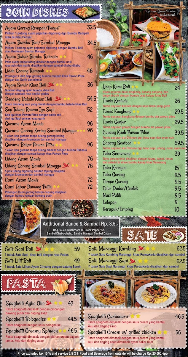 Menu Pawon Pitoe Cafe Talaga Bodas-3