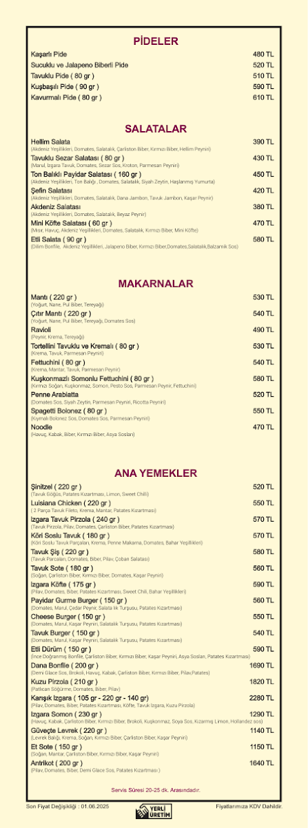 Menu Payidar Galata-5
