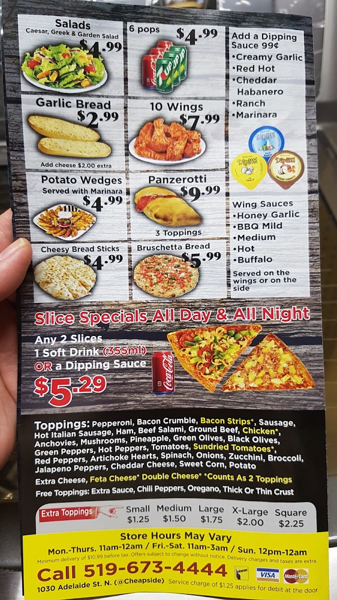 Menu Pazoon's Pizza-4