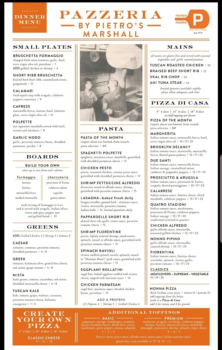 Menu Pazzeria By Pietro's-10