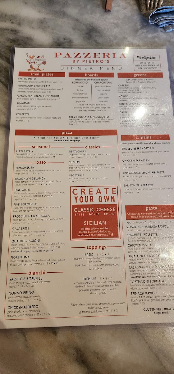 Menu Pazzeria By Pietro's-6
