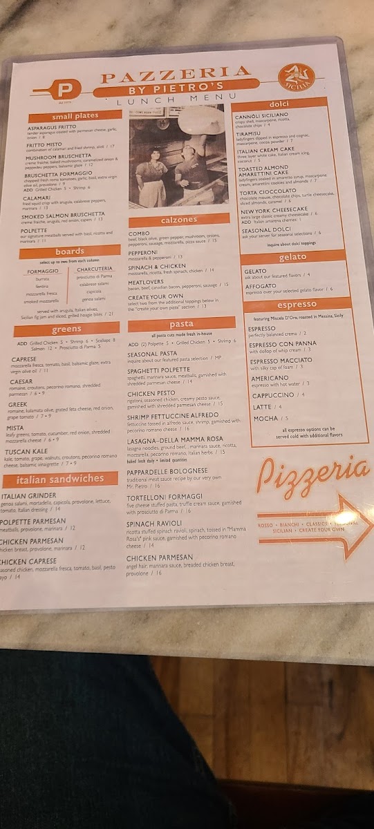 Menu Pazzeria By Pietro's-9