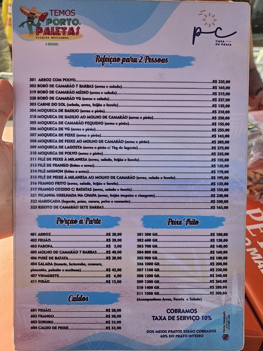 Menu Pc Casa De Praia-1