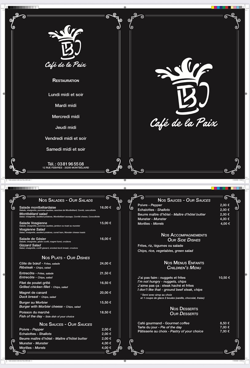 Menu Peace Cafe-2
