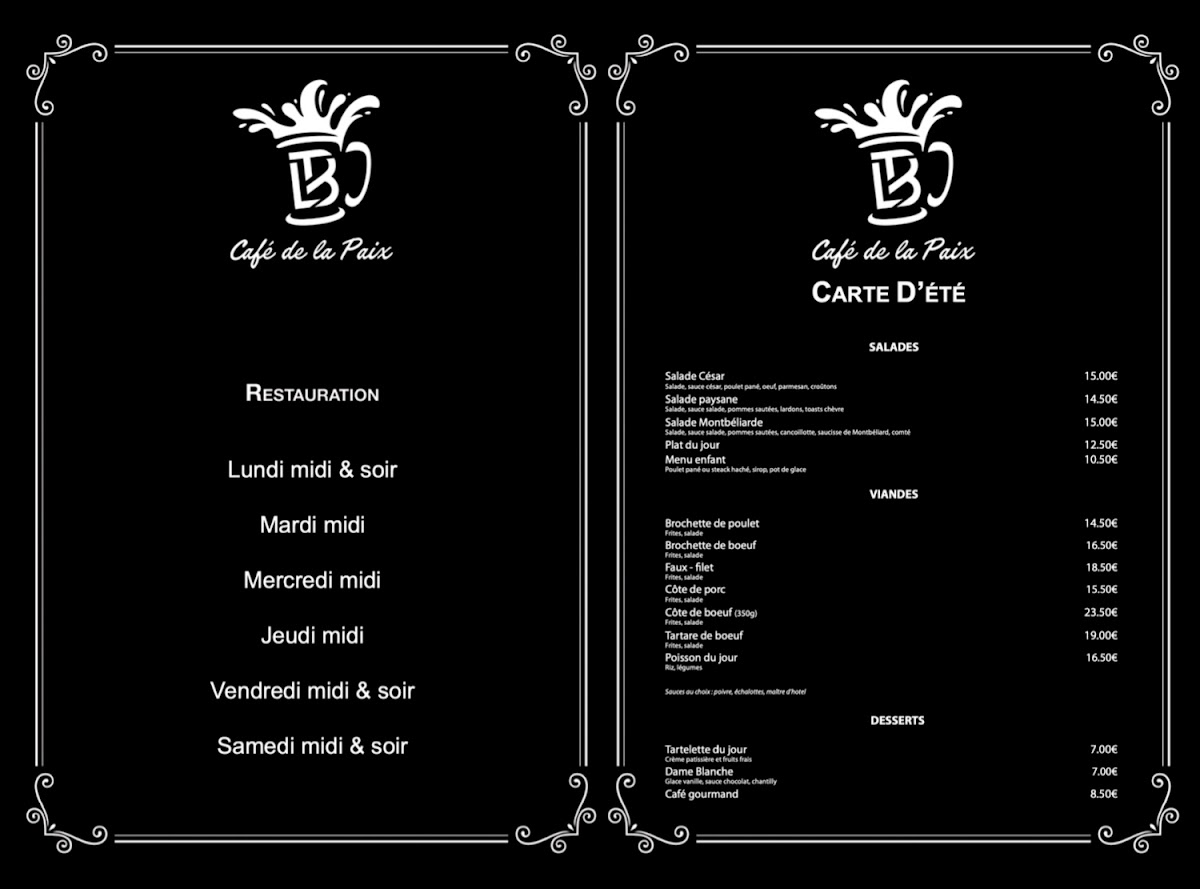 Menu Peace Cafe-5