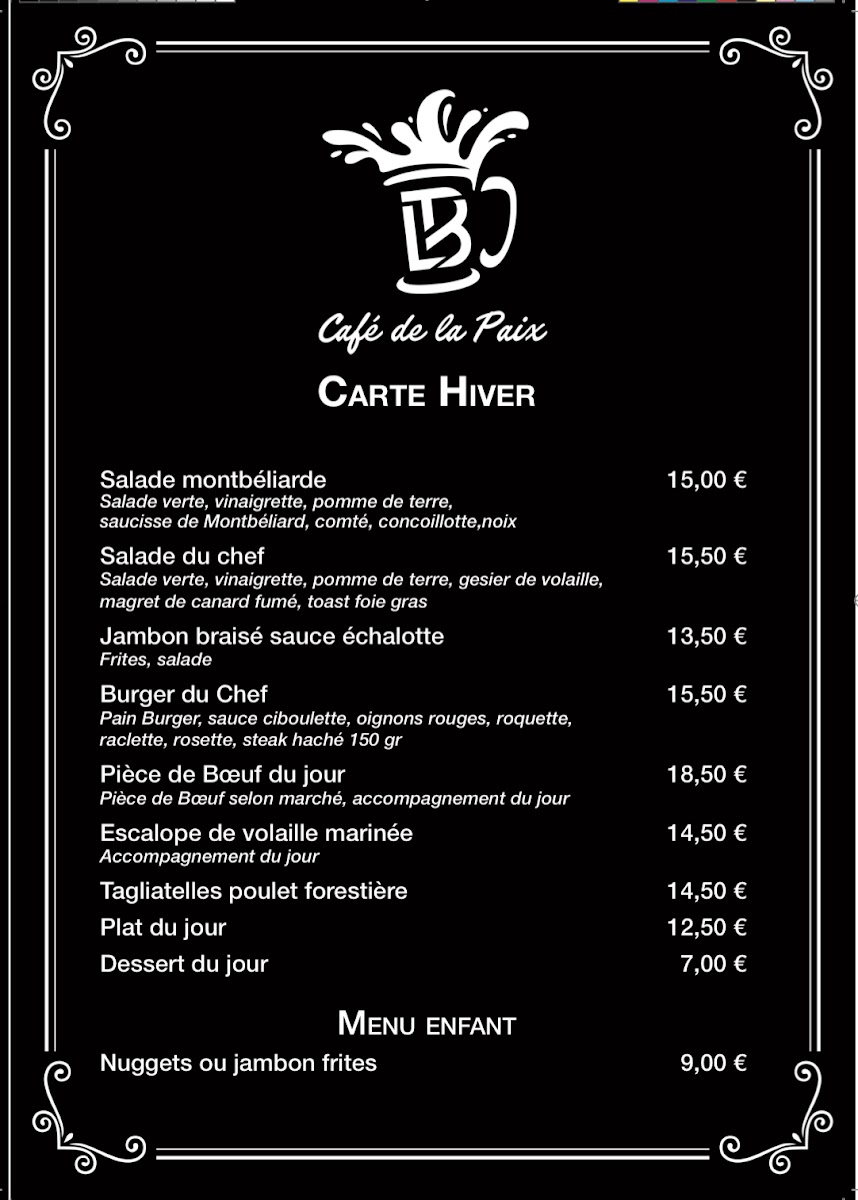 Menu Peace Cafe-7