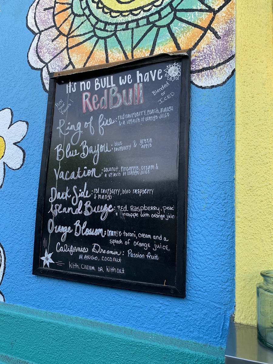 Menu Peace Love Shave Ice-3