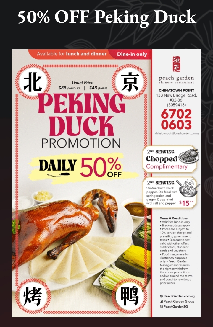 Menu Peach Garden @ Chinatown Point-10