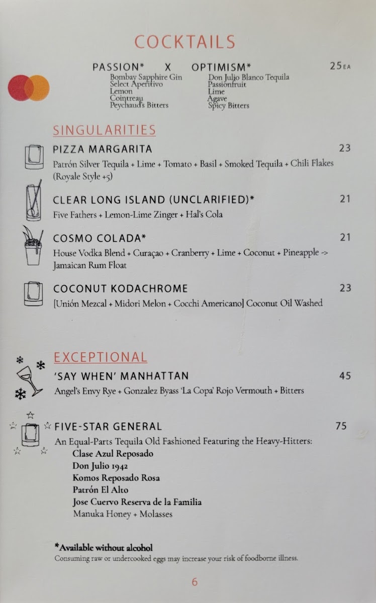 Menu Peak With Priceless Restaurant & Bar-7