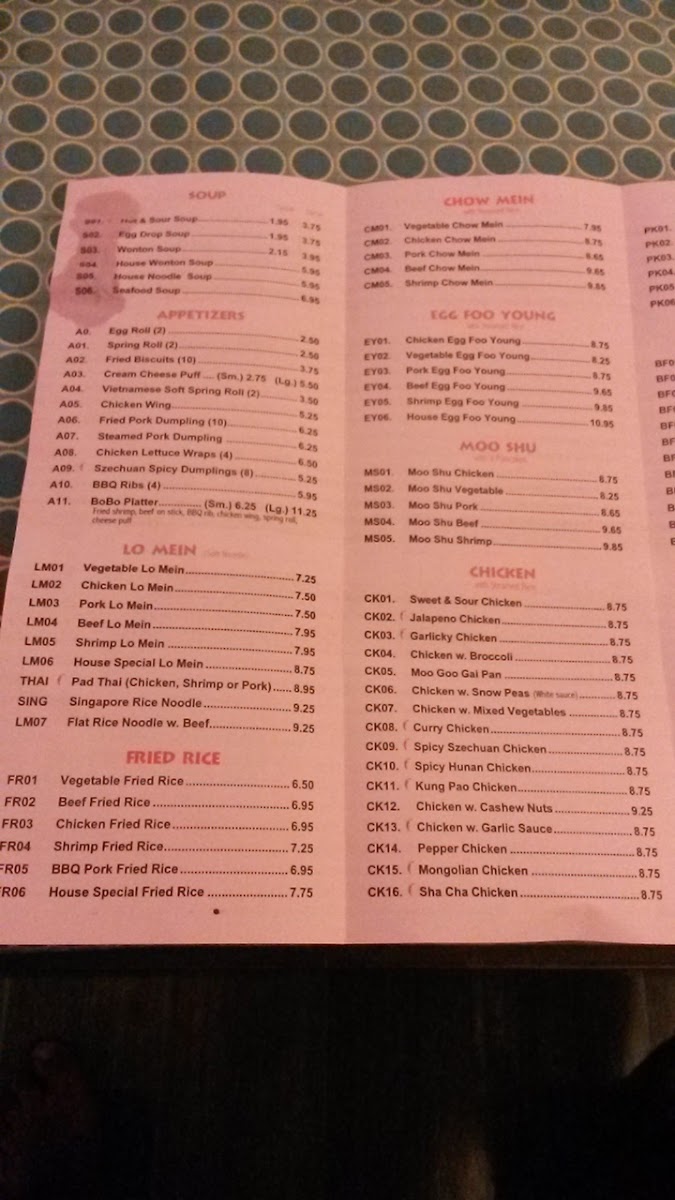 Menu Pearl River Asian Cafe-4