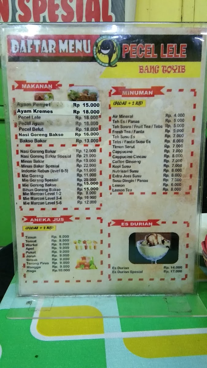 Menu Pecel Lele Siang Bang Toyib-5