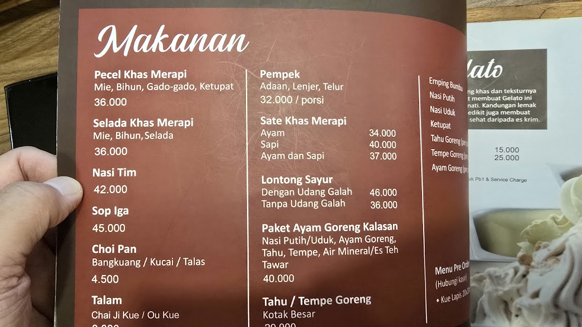 Menu Pecel Merapi Cabang Pontianak-3