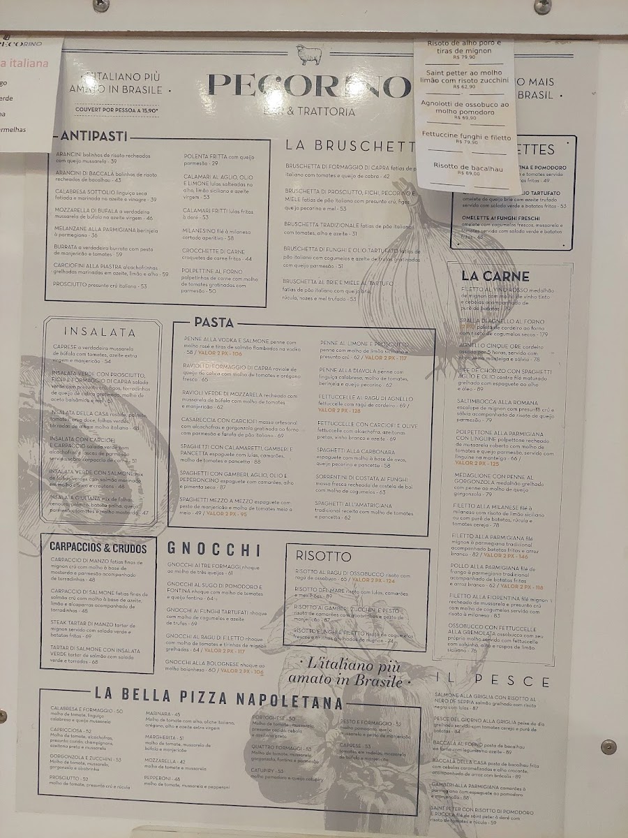 Menu Pecorino Bar & Trattoria-6
