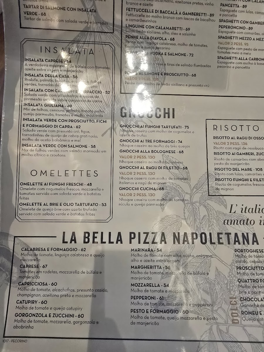 Menu Pecorino Bar & Trattoria-9