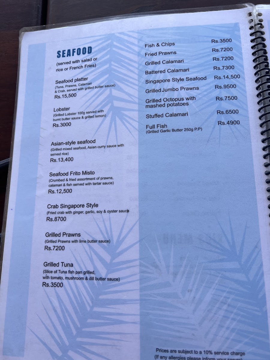 Menu Pedlar's Corner Cafe-2