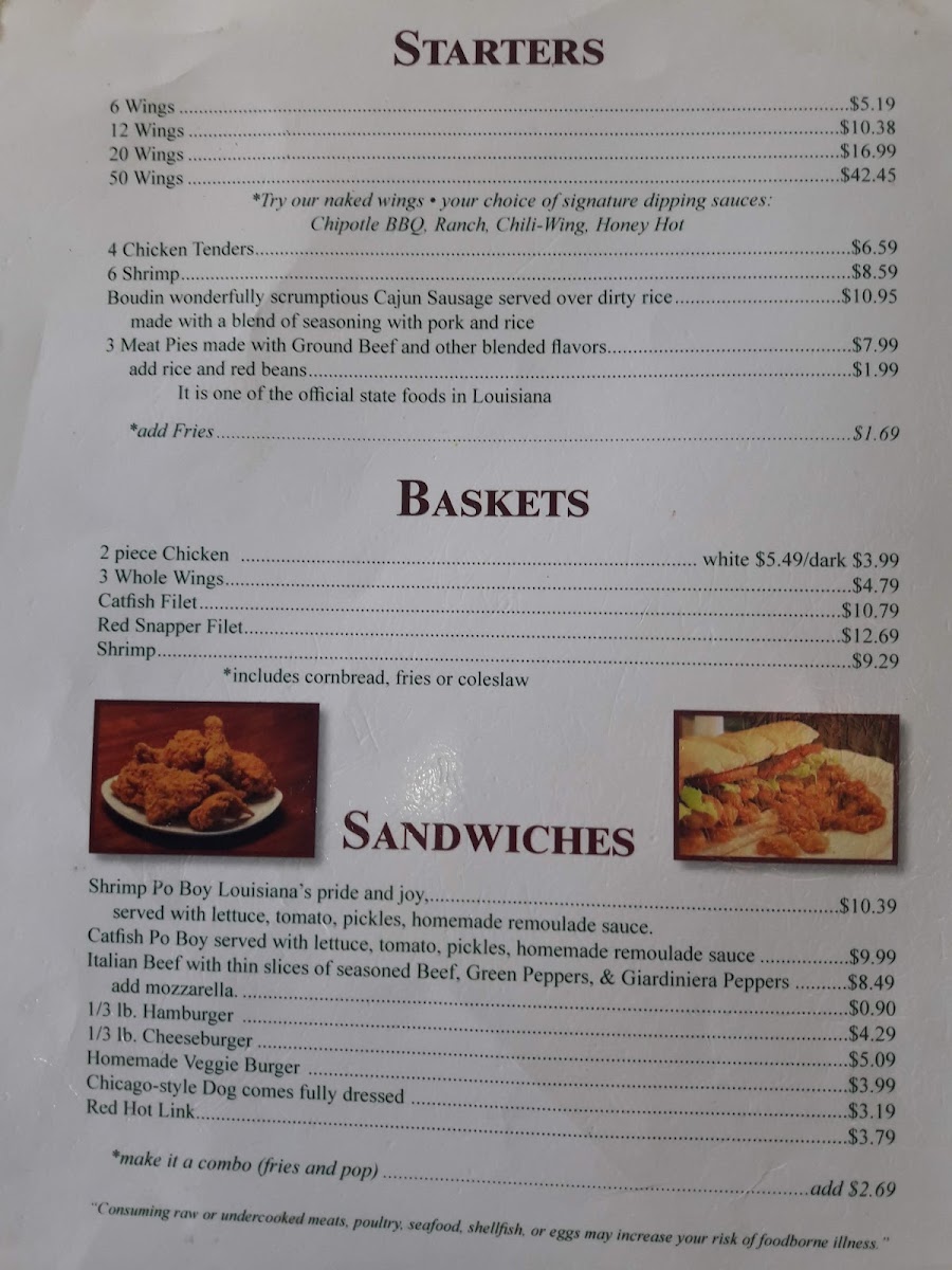 Menu Pee Wees Restaurant.-4