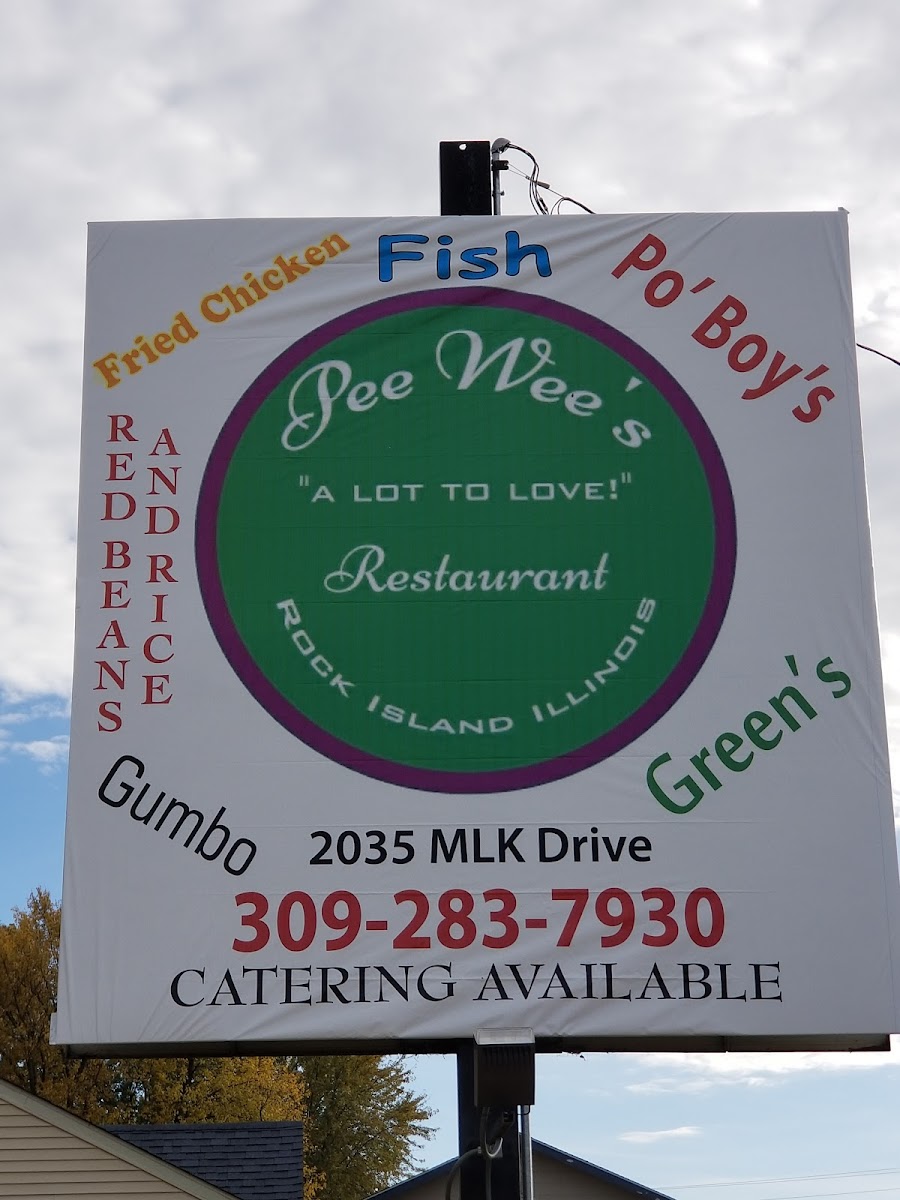 Menu Pee Wees Restaurant.-9