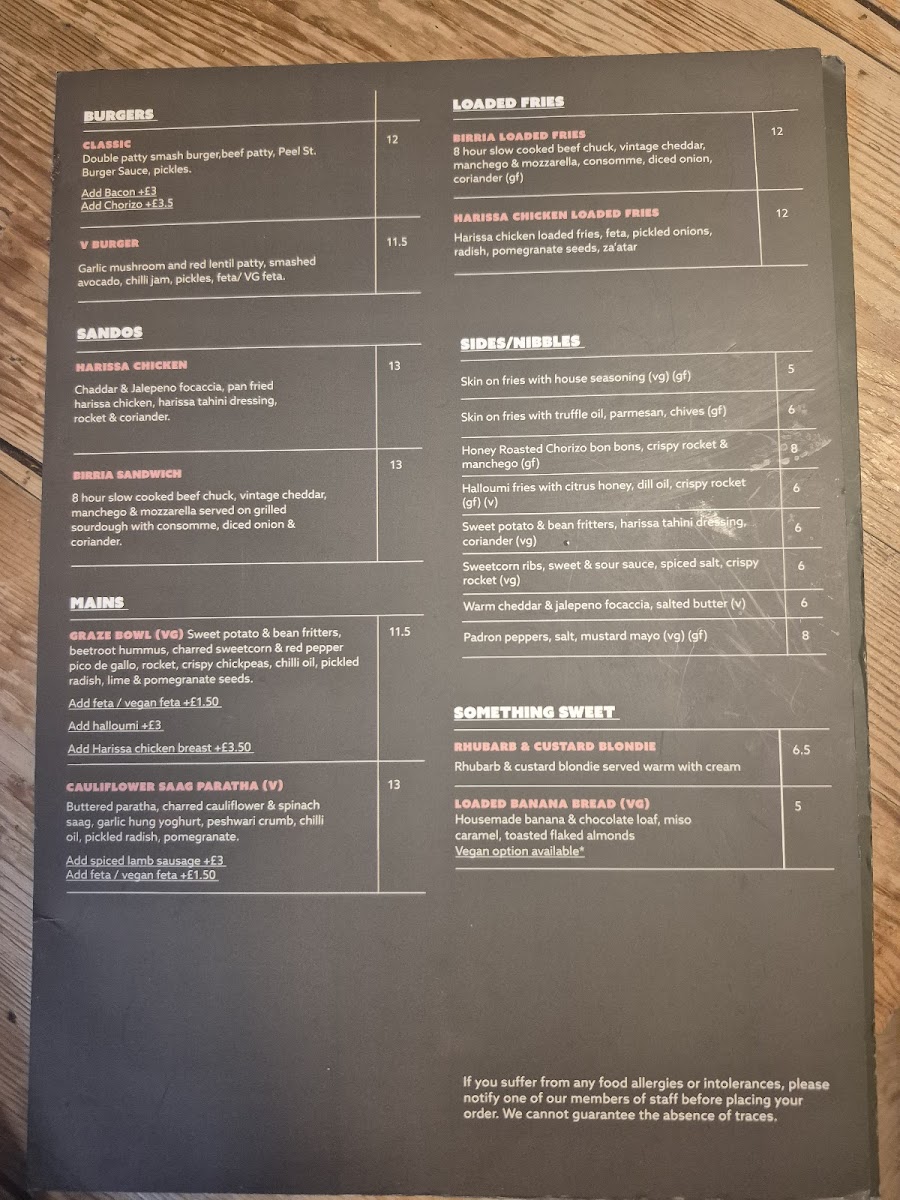 Menu Peel St. Social-2