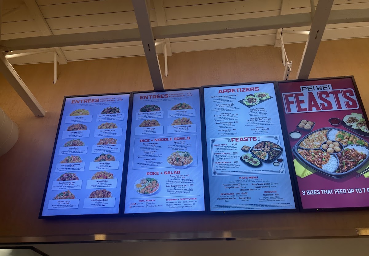 Menu Pei Wei Asian Kitchen-10