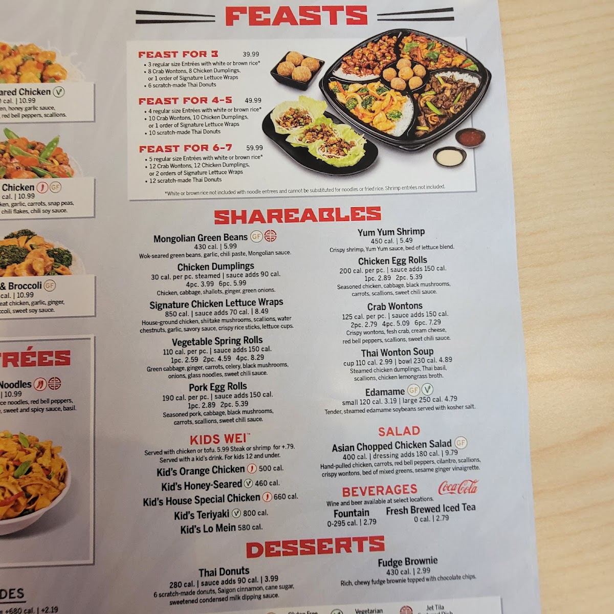 Menu Pei Wei Asian Kitchen-8