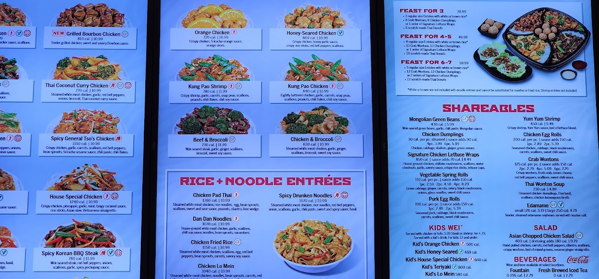 Menu Pei Wei Asian Kitchen-9
