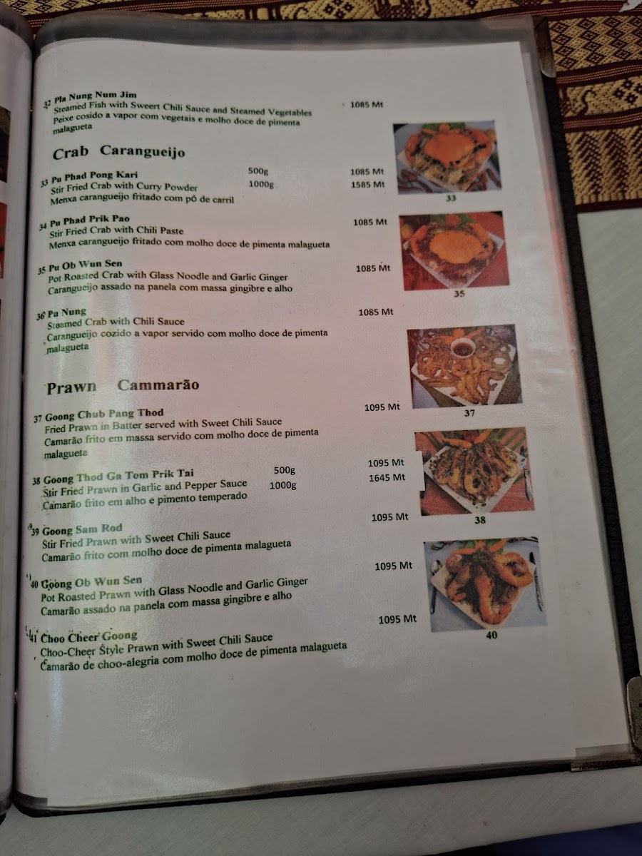 Menu Pekai's Thai Pub & Restaurant-1
