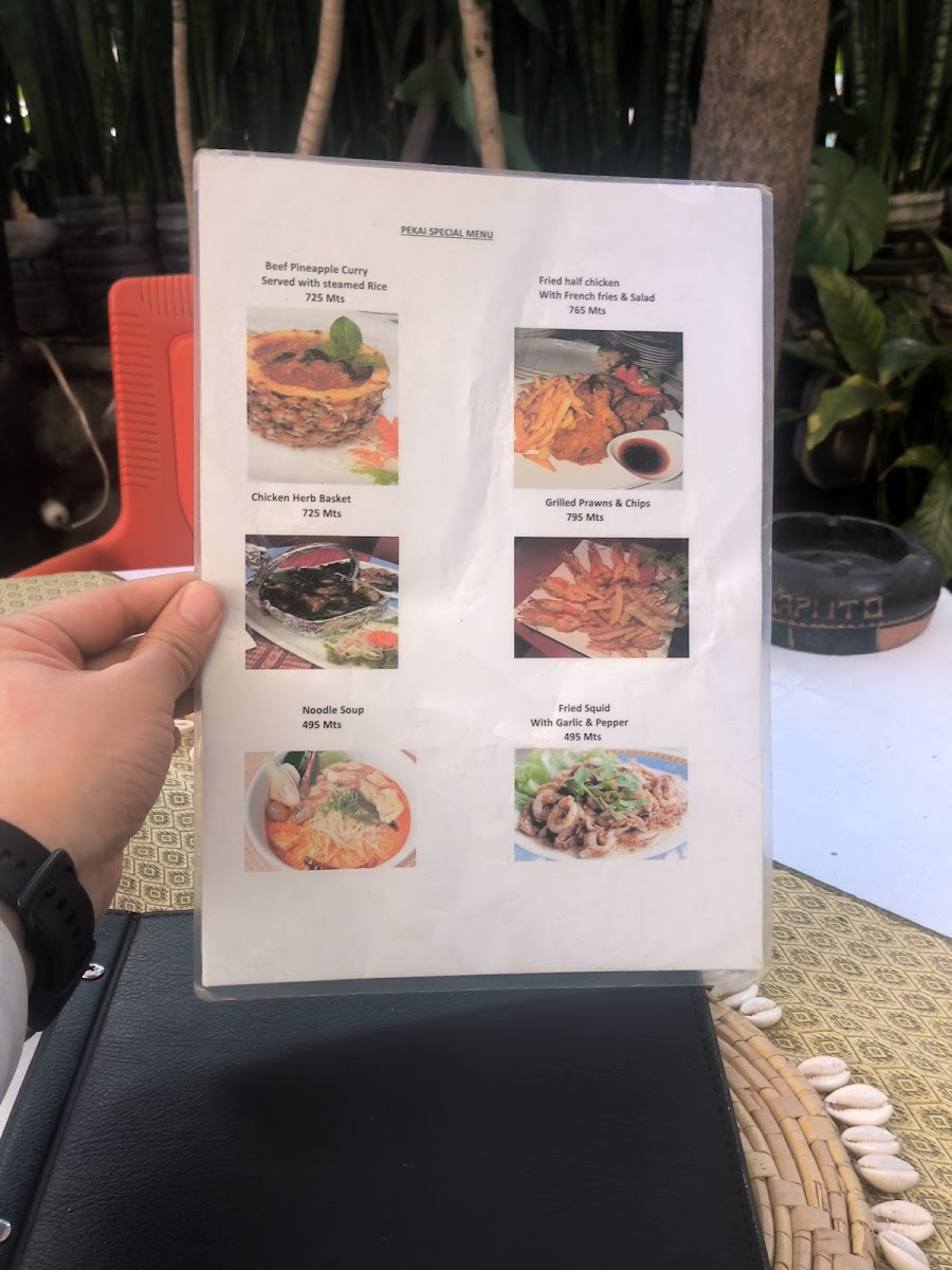 Menu Pekai's Thai Pub & Restaurant-10