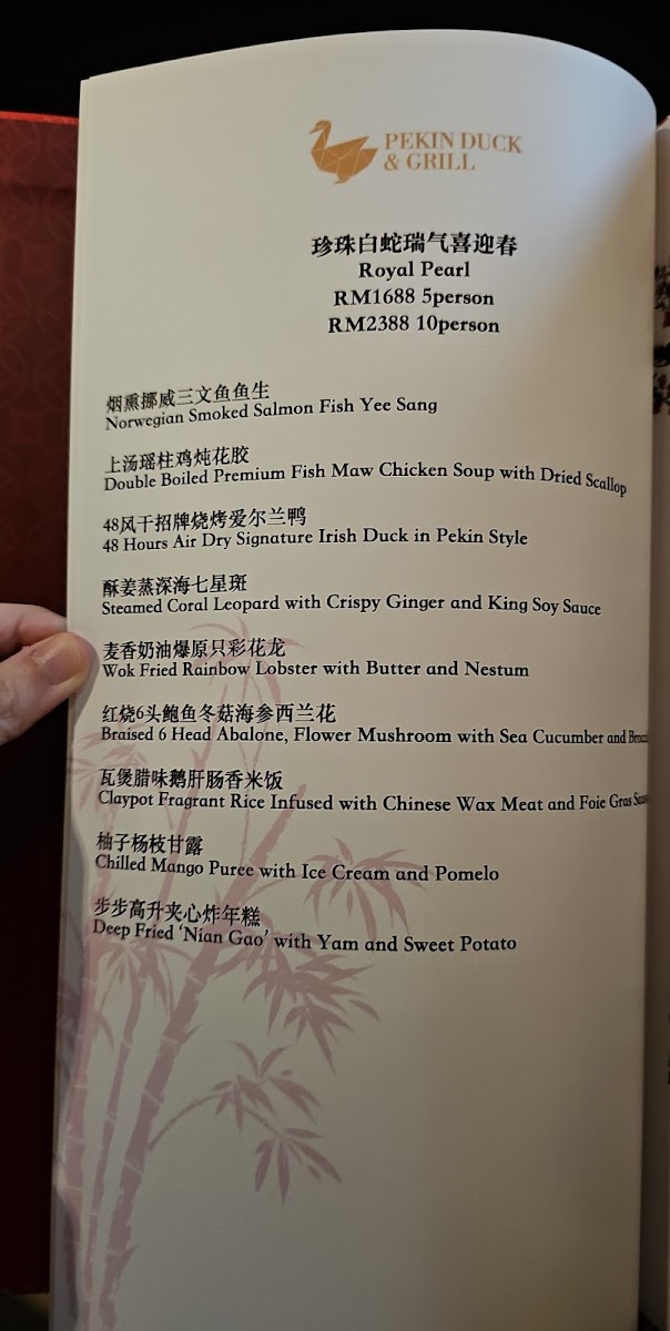 Menu Pekin Duck & Grill-8