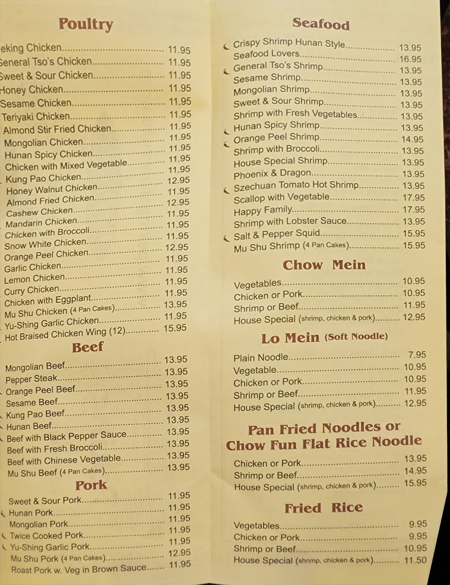 Menu Peking Chinese Restaurant-3