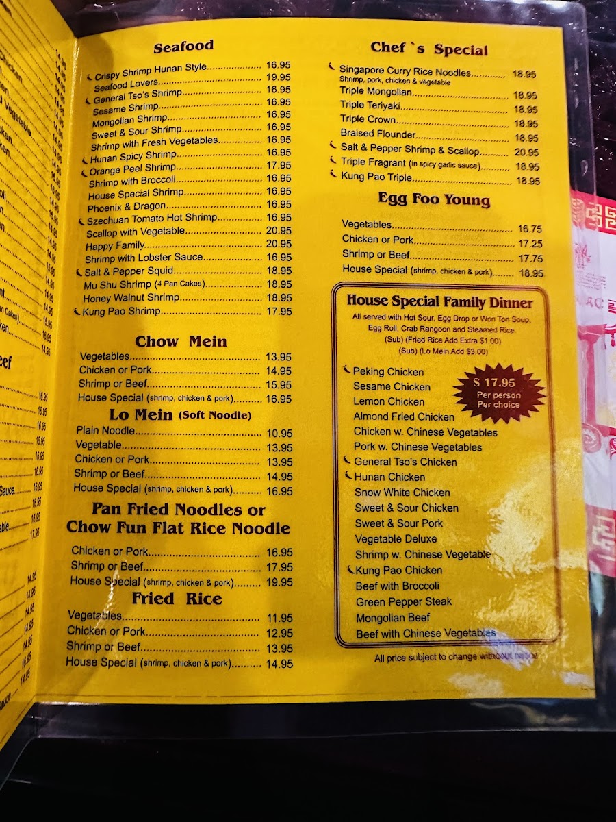 Menu Peking Chinese Restaurant-6