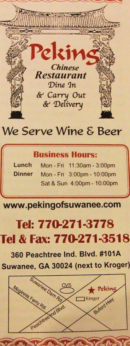Menu Peking Chinese Restaurant-9