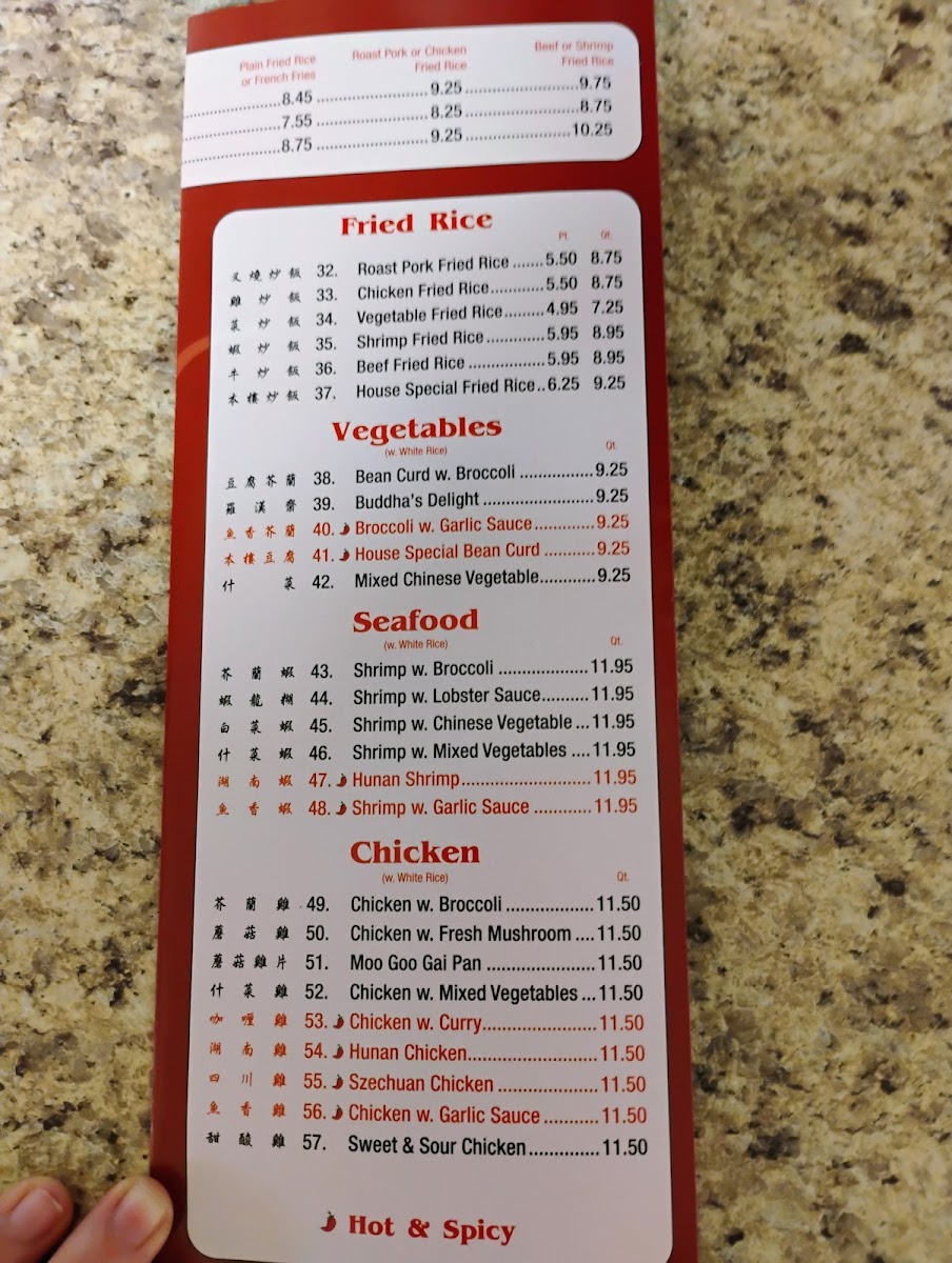 Menu Peking Chinese Super Buffet-2
