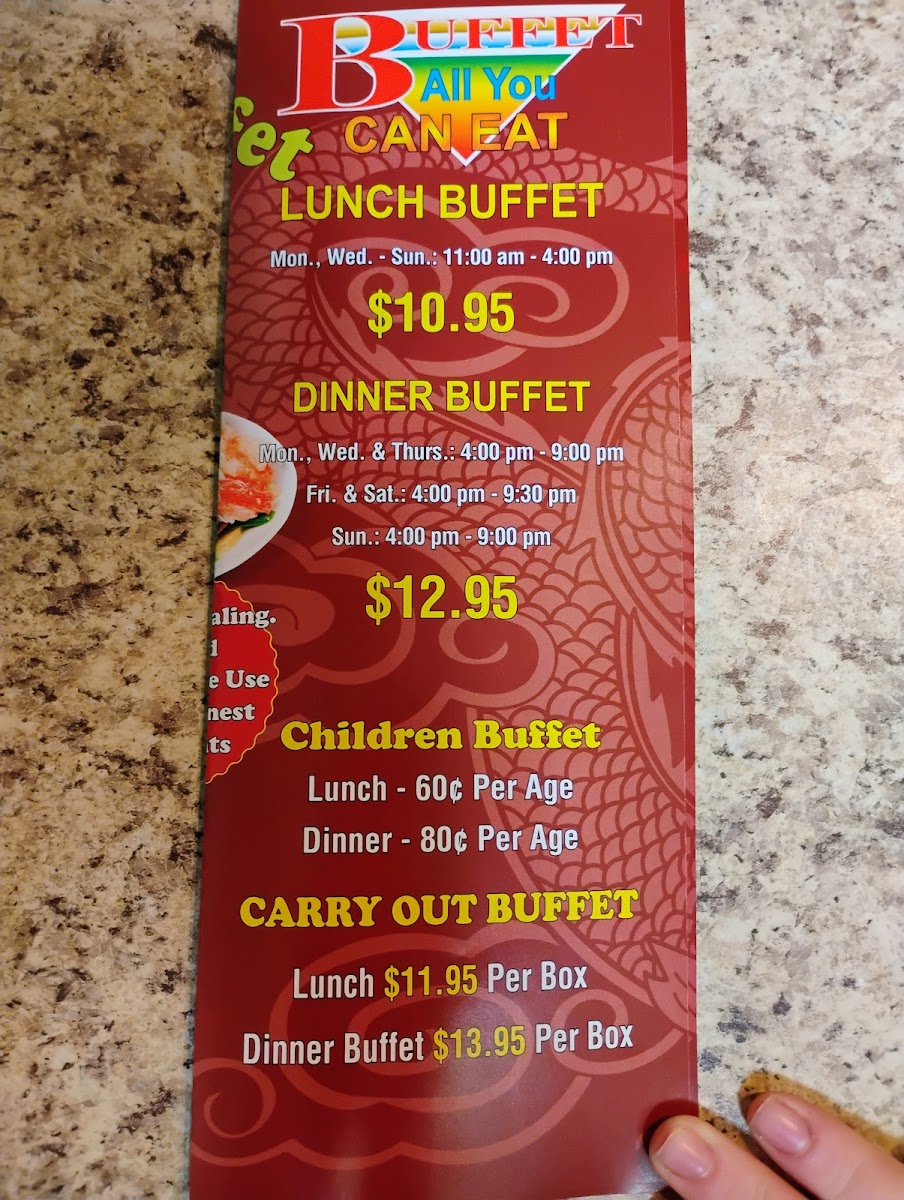 Menu Peking Chinese Super Buffet-4