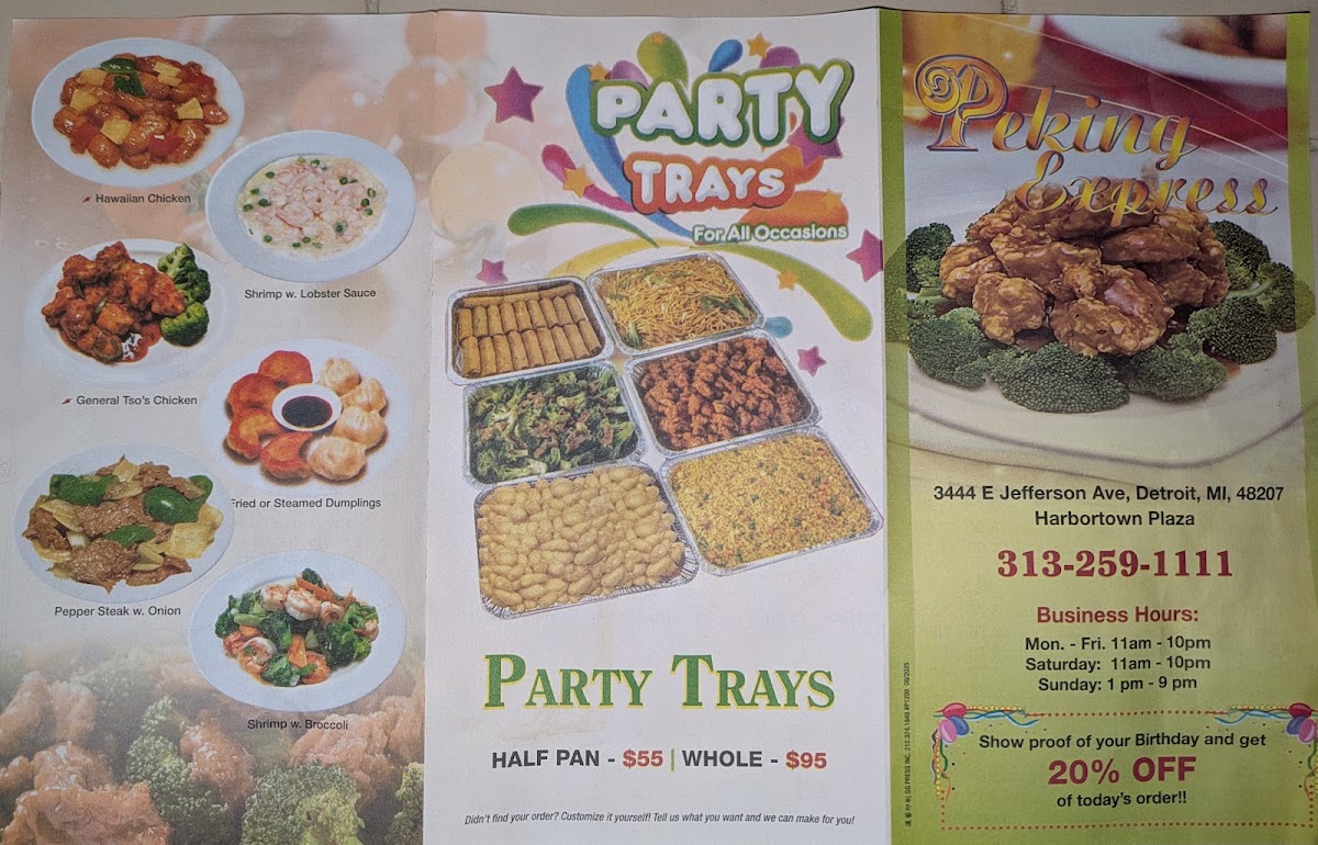 Menu Peking Express-2