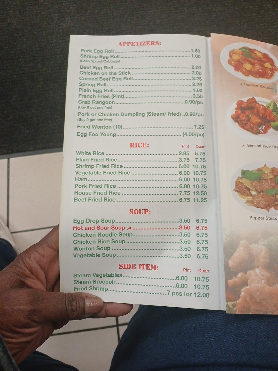 Menu Peking Express-3